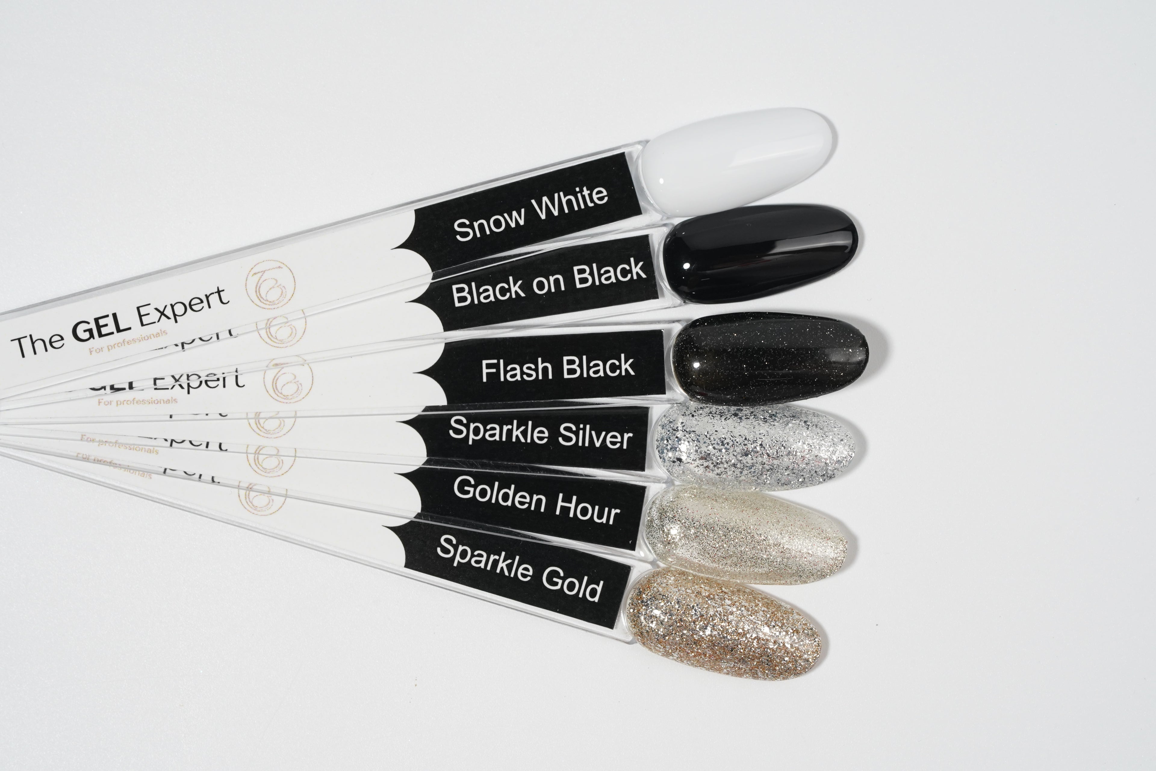 The Gel Expert Gel Polish - Black on Black