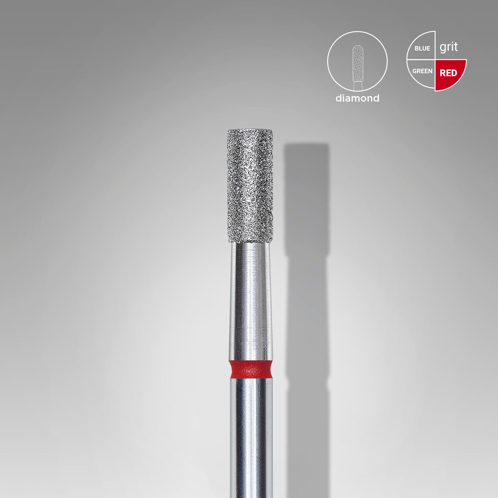 STALEKS Diamond Frees Bit Cylinder Red EXPERT 2.5 mm (FA20R025/6)