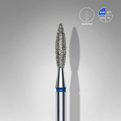 STALEKS Diamond Burr Bit Flame Blue EXPERT 2.3 mm (FA10B023/10)