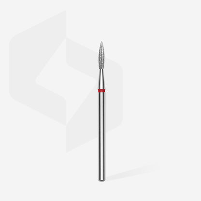 STALEKS Diamond Burr Pointed Flame Red EXPERT 2.3 mm (FA11R023/8)