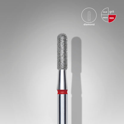 STALEKS Diamond Burr Rounded Cylinder Red 2.3mm (FA30R023/8)