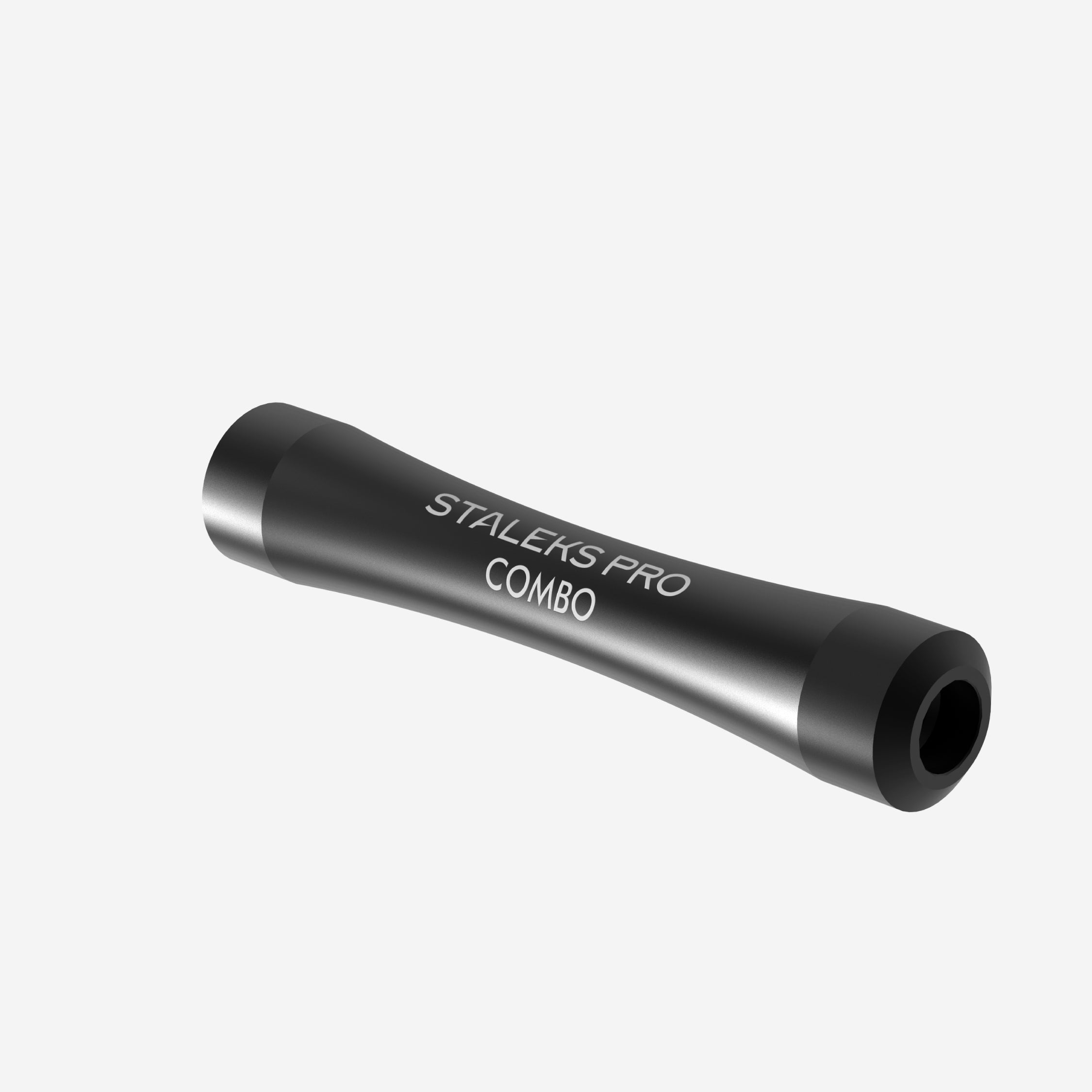 STALEKS Pusher Handle Black Combo UNIQ 10b – For Replaceable Working Parts (HPQ-10b)