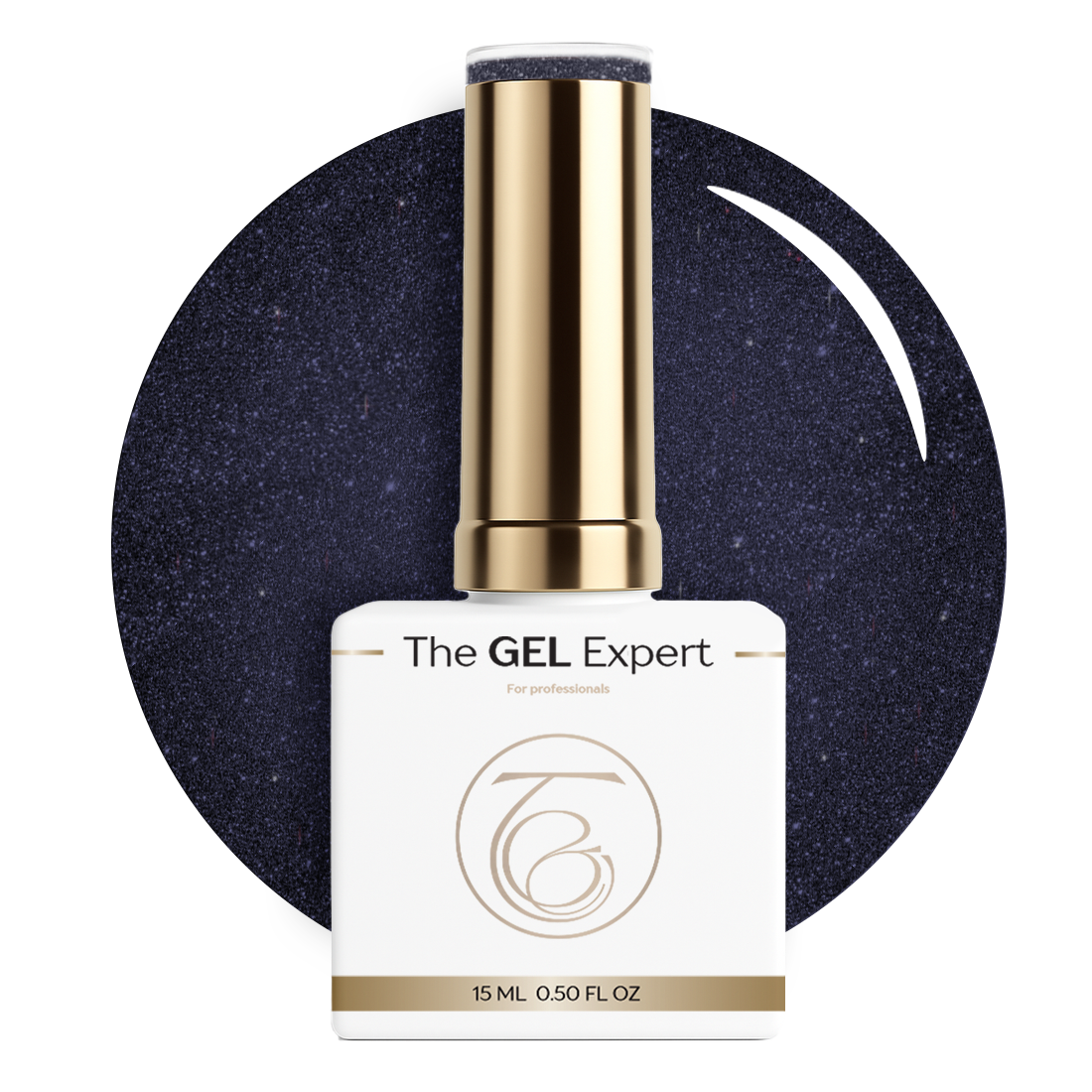 The Gel Expert Gelpolish - Glitzblau