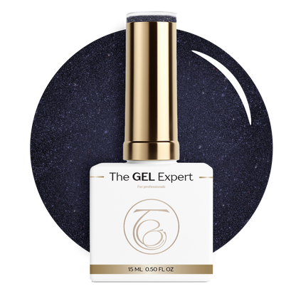 The Gel Expert Gelpolish - Glitzblau