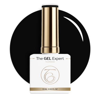 The Gel Expert Gel Polish - Black on Black